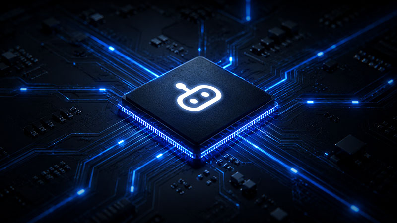 An AI circuit chip