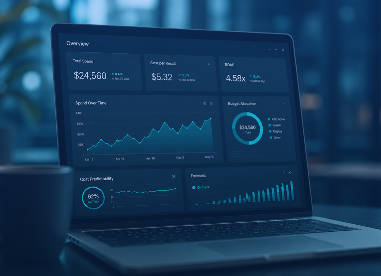 Predictable marketing costs with AI automation