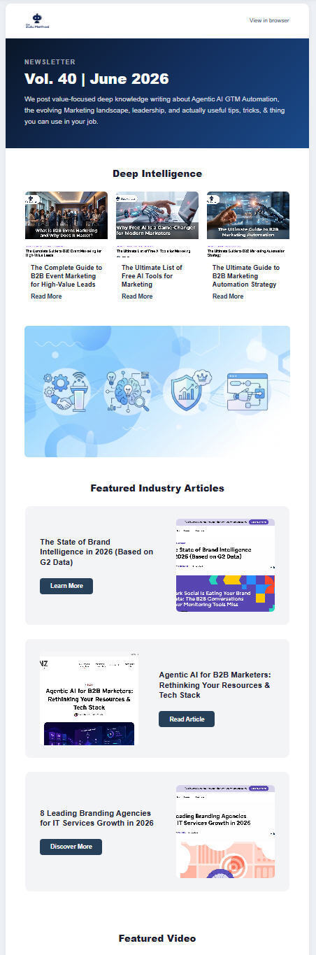 Newsletter email