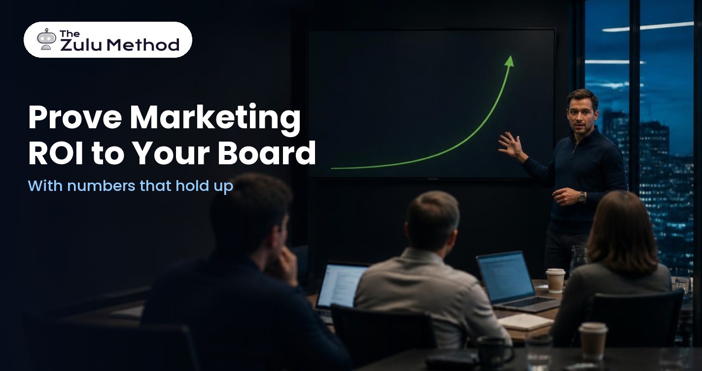 How to Prove Marketing ROI to the Board With Numbers That Hold Up